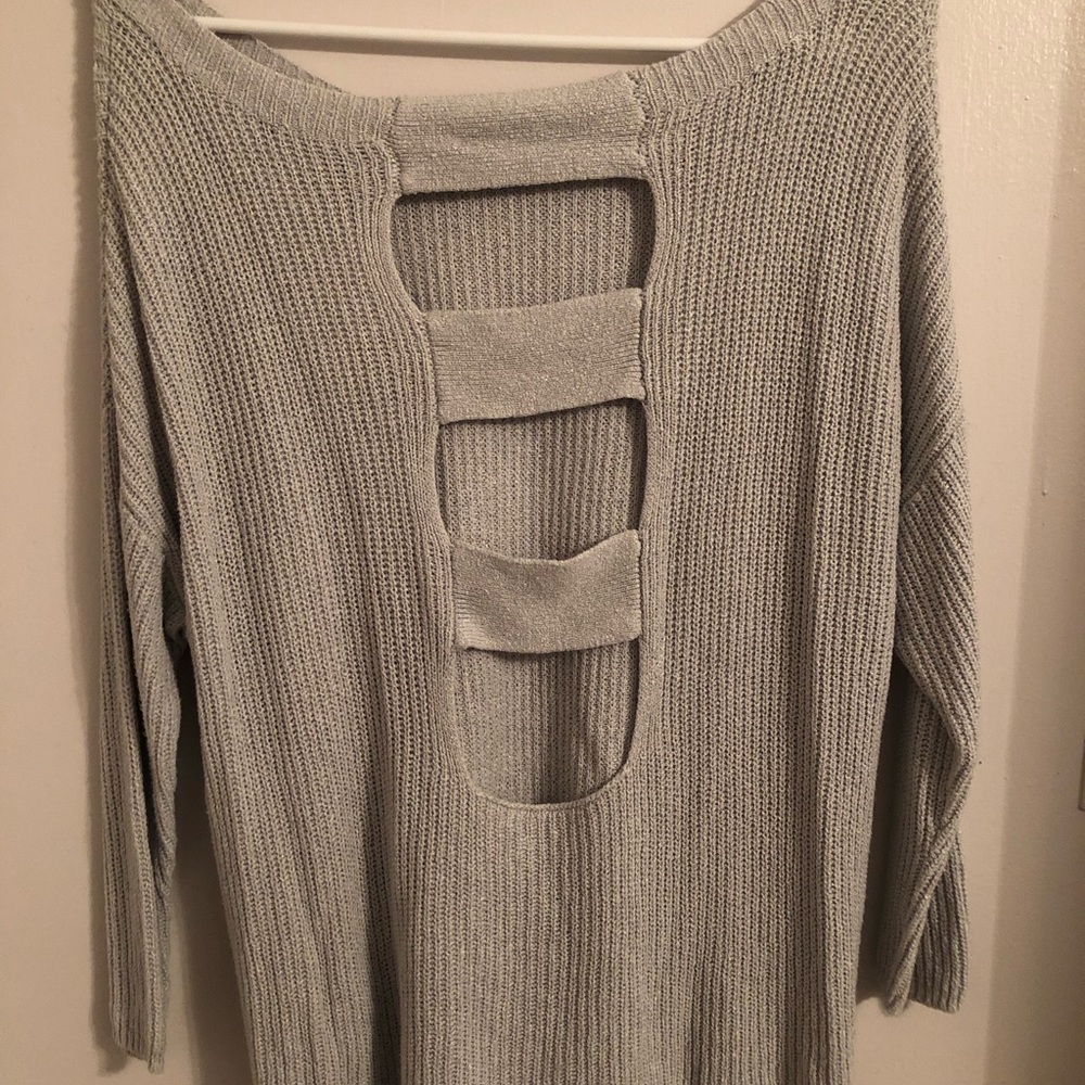 EXPRESS Open Back Sweater - Picture 4 of 4